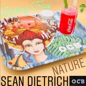 OCBx Sean Dietrich Large Rolling Tray- Nature